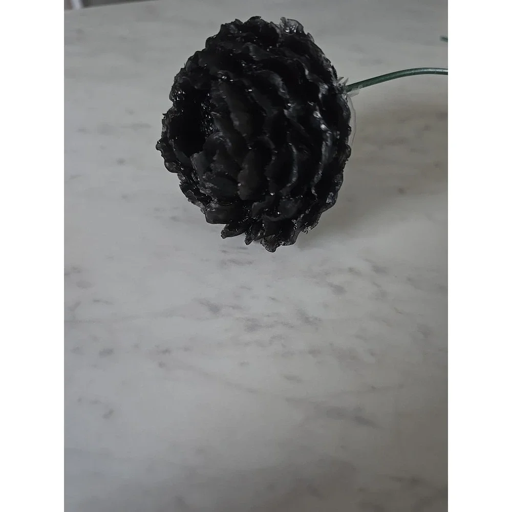 Resin Flower For‎ Vase  Black. Decoration Gift.  574